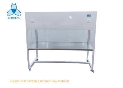 China 3-4 banco limpio de la clase 100 verticales del gabinete del flujo laminar de las personas para el taller de la electrónica en venta