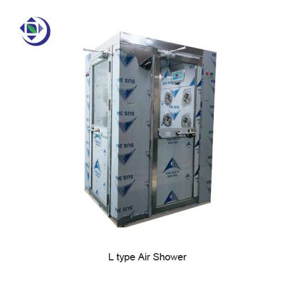 China Corner Type / L Type SS 304 Air Shower Room For Materials for sale