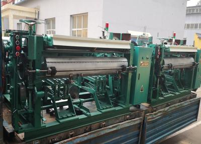 China Semi Automatic Wire Mesh Machine , 2.4m Width Dutch Weaving Wire Mesh Equipment for sale