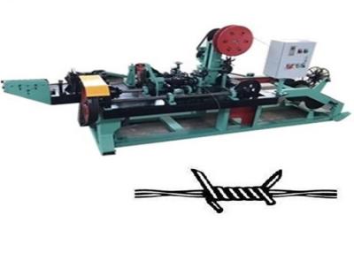 China High Efficient Barbed Wire Manufacturing Machine , Wire Netting Machine 4 Twist for sale
