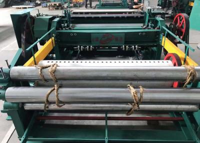China Dunkelgrüne 2.2m Breiten-Stahlmaschendraht-Maschine für das Spinnen einfach zu lernen zu verkaufen