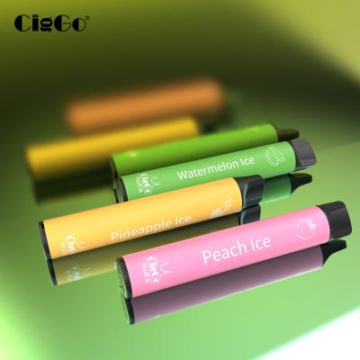 China Ciggo Plus X 5ML Disposable Pod Device 1500 Puffs 50mg/ML Nicotine for sale