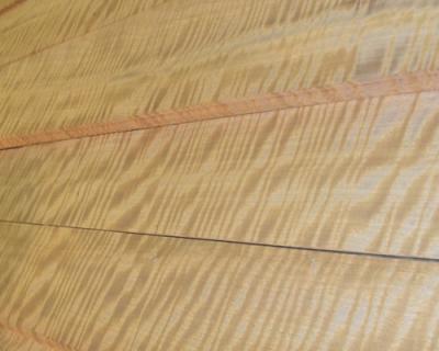 China Sliced Natural Movingui Wood Veneer Sheet for sale