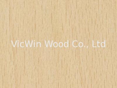 China Sliced Natural White Beech Wood Veneer Sheet for sale