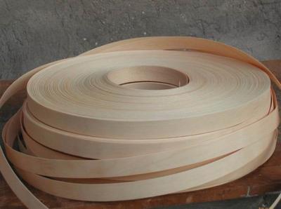 China Natural Chinese Oak Wood Veneer Edge Banding Tape/Rolls for sale