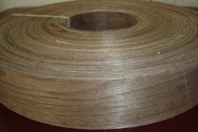 China Natural Walnut Wood Veneer Edge Banding Tape/Rolls for sale