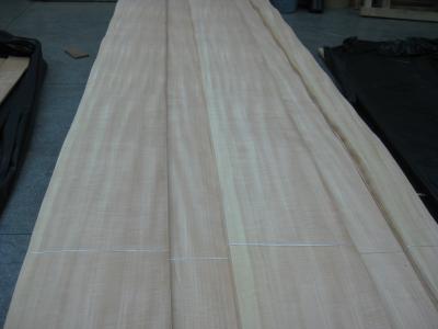 China Sliced Natural Anegre Wood Veneer Sheet for sale