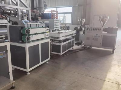 China POP Display Banner Sign Holder PVC Profile Extrusion Line Extrusion Machine for sale
