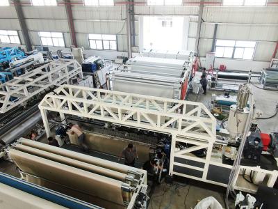 China la TPE de los 4.2M alfombra la máquina de capa secundaria trasera de la máquina de capa en venta