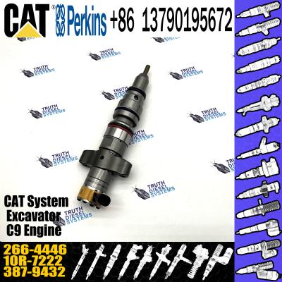 China Construction Machinery Parts High Performance Common Rail Diesel C9 Injector 266-4446 For Cat Excavator Fuel Engine for sale