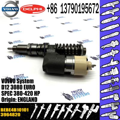 China injector common rail fuel injector 3964820 BEBE4B10101 for D12 3080 EURO SPEC 380-420 HP with genuine quality for sale