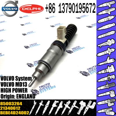 China Common Rail Uint Electric Injector Fuel Pump Nozzle BEBE4D24002 for excavator EC480 21340612 21371673 85003264 for sale