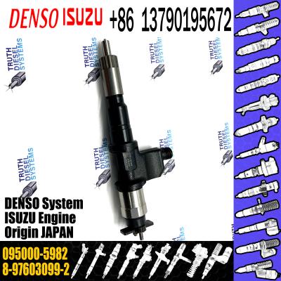 China Diesel Common Rail Fuel Injector 8-97603099-2 095000-5982 For Isuzu 4Hk1 6Hk1 injector diesel for sale
