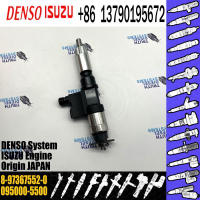 China rail injector 095000-5501 095000-5500 injector for ISUZU 4HL1 6HL1 diesel injector nozzle 095000-5501 8-97367552-0 for sale