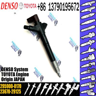 China Injector 295900-0080 295900-0081 23670-29125 23670-0R090 295900-0170 for Toyota Auris Avensis Corolla Verso 2AD-FHV/FTV for sale