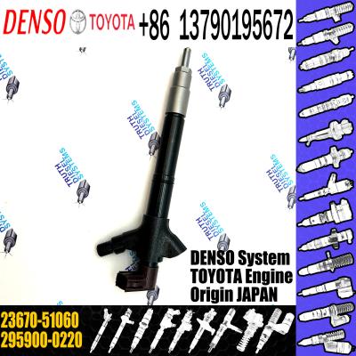 China New Piezo Fuel Injector 295900-0300 295900-0220 2367051060 23670-51060 for TOYOTA 23670-59045 for sale