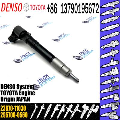 China Common Rail Injector 295700-0560 23670-09430 23670-19025 23670-11020 23670-11030 for TOYOTA engine for sale