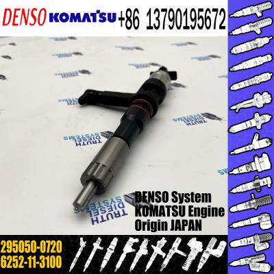 China China made cheap diesel injector 295050-0720 For Komatsu 6252-11-3100 6252113100 for sale