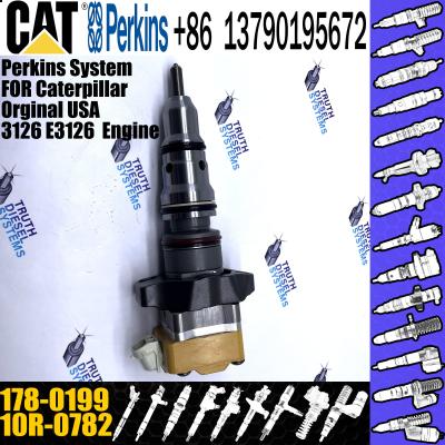 China Excavator parts 3126 cat engine injectors diesel 222-5966 173-9379 178-0199 for caterpillar cat 3126b injector for sale