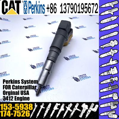 China 3412 diesel engine fuel injector 174-7526 20R0758 20R-0758 INJECTOR 174752for caterpillar D9R 771D 69D 769D 657E 651E AD for sale