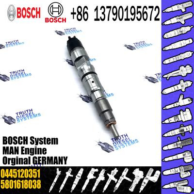 China Common Rail Fuel Injector 0445120349 0445120350 0445120351 Diesel Engine Injector 5801618038 For Bosh for sale