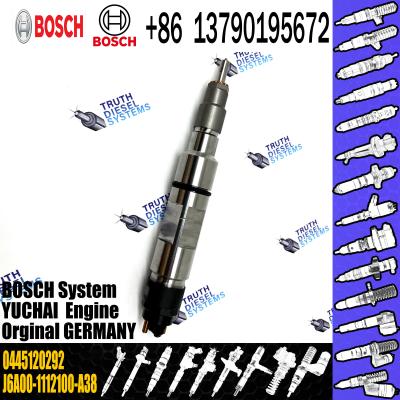 China 0445120292 diesel fuel injector for sale for YUCHAI POWER YC4FE diesel engine DLLA148P1688 for sale