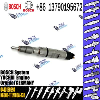 China diesel pump injector 0 445 120 294 fuel injector 0445120294 for For YUCHAI K6000-1112100A-A38 diesel oil injectors for sale