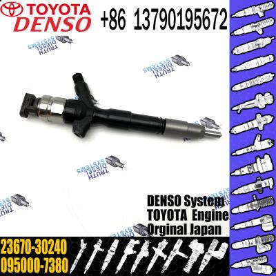 China 095000-7380 TOYOTA Fuel Injector Common Rail Injector For Toyota HIACE HILUX 2.5D for sale