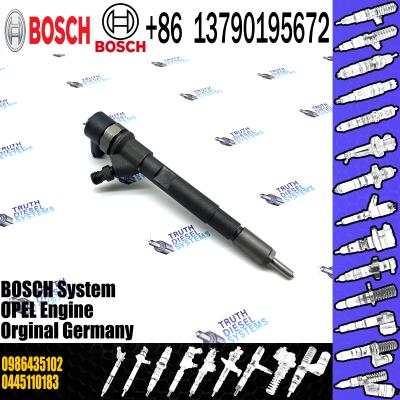 China High Quality 0445110183 0986435102 Common Rail Fuel Diesel Injector For Alfa Romeo Fiat Ford for sale