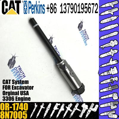 China Fuel Injector 8N7005 0R-1740 0R-3418 For Caterpillar Excavator Engine 3304 3304B 3306B 3306 for sale