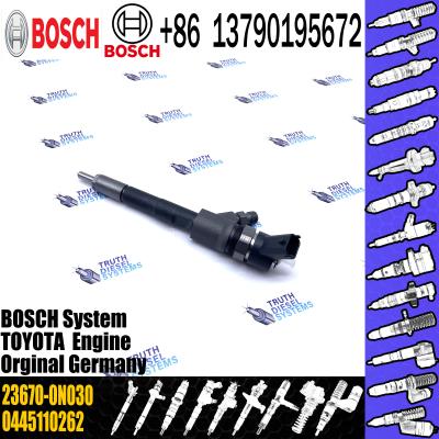 China 0445110262 BOSCH Diesel Injector Fuel 23670-0N040 For Toyota Yaris 1.4d for sale