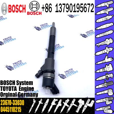 China Toyota Diesel Fuel Injector Common Rail 107750-0260 23670-33030 for sale