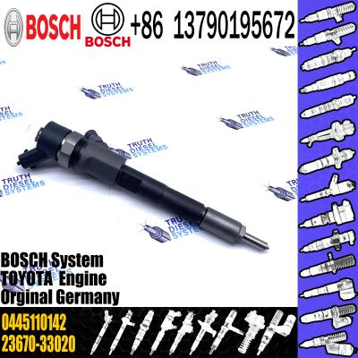 China 0445110143 BOSCH de Diesel Injecteur Toyota 142 vervangt Brandstofinjector Te koop