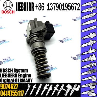 China BOSCH injetor 0414755117 0414755017 9074627 Diesel fuel Unit pump assembly 0414755117 9074627 for LIEBHERR engine for sale