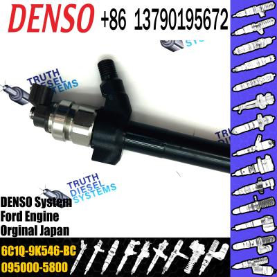 China Diesel Fuel Common Rail Injector 095000-7060 095000-706# Fuel Injection Nozzle 6C1Q-9K546-BC For Ford Transit for sale