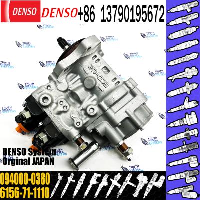 China HP0 Pump 6156-71-1112 Diesel Fuel Injection Pump 094000-0380 for Komatsu SAA6D125E-3 for sale