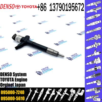 China High Quality 2AD-FTV Diesel Fuel Nozzle Injector 095000 7240 0950007240 Common Rail Injector 095000-7240 for Toyota for sale