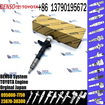 China Fuel Injector 095000-8740 095000-7761 095000-7750 For 23670-0L010 23670-30300, 23670-39275 for sale