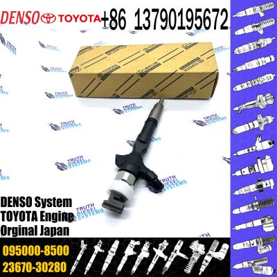 China Common Rail Fuel Injector 23670-30280 095000-8500 For Denso Hilux Hiace Land Cruiser TOYOTA VIGO 1KD 2KD for sale