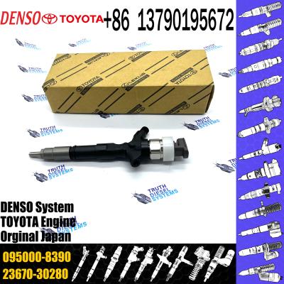 China Construction Machinery Diesel Fuel Injector Nozzle 23670-30280 Common Rail Injector 095000-8390 à venda