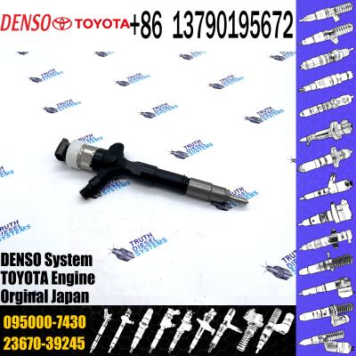 China 23670-39245 095000-7430 With Injector Nozzles Diesel Injectors And Diesel Common Rail Fuel Injector for sale