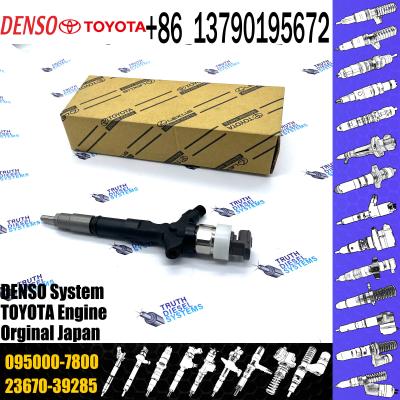 China 2KD-FTV Diesel Fuel Injector 23670-30310 DENSO 9709500-780 095000-7800 For DENSO TOYOTA HILUX 2.5L for sale