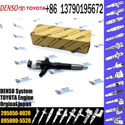 China Diesel Injector Assy Diesel Fuel Common Rail Injector For TOYOTA 23670-30190 295050-0020 for sale