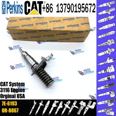 China Diesel Common Rail Fuel Injector 7E-6193 0R-8461 7E-8727 0R-8473 mechanical injector For Excavator Engine 3116 en venta