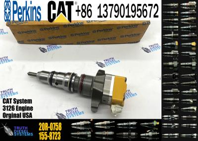 China Cat 3412 engine 3412E injector 232-1168 10R1266 20R-0758 for caterpillar 3412 cat engine part en venta