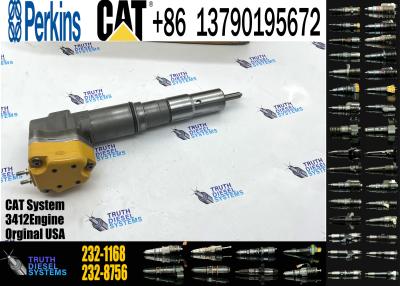 Chine Cat 3412 engine 3412E injector 232-1168 10R1266 20R-0758 for caterpillar 3412 cat engine part à vendre