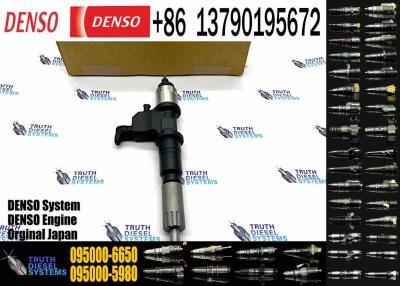 China common Rail Diesel Fuel Injector 8-98030550-4 8980305504 095000-6650 for 6WF1 Engine à venda