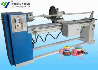 China Simple Structure Fabric Roll Cutter Slitting Machine For Bags Shoes Clothing Accessories for sale