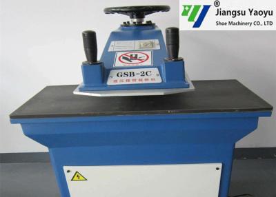 China Auto Lubricating System Leather Clicking Machine For Outsole / Slipper Sole Cutting for sale