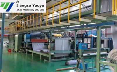 China Máquina tejida esponja de la laminación del saco, máquina a base de agua de la laminación  en venta